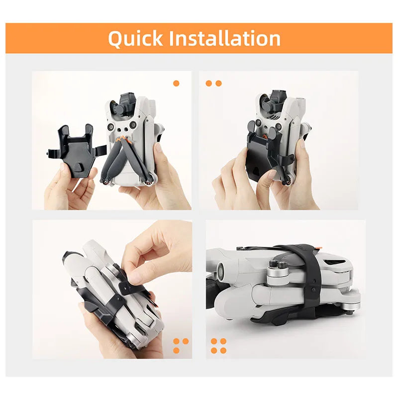 For  Mini 3 Pro Propeller Bottom Holder Wings Fixed Stabilizers Protective Prop Blades Strap for Mini 3 Pro Drone Accessories