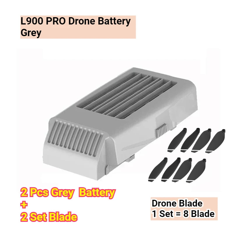 2200Mah Drone Battery for L900 PRO  L900PRO MAX Drone Battery/Propelle for Drone L900 PRO MAX Battery Blade Wholesale