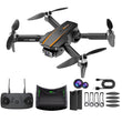 Drone with 4K Camera VR, FPV Drone Quadcopter with Brushless Motor, Headless Mode, Optical Flow, Altitude Hold, Foldable Mini Drone for Adults/Kids, Black