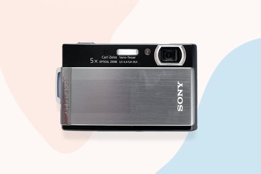Vintage Sony DSC-T300 Digital Camera - Black Cyber-Shot